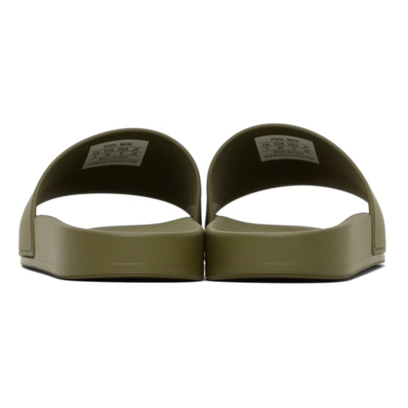 Balenciaga Pool slides kaki/black - Picture 8 of 11
